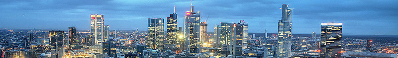 Flughafentransfer-Frankfurt-Skyline